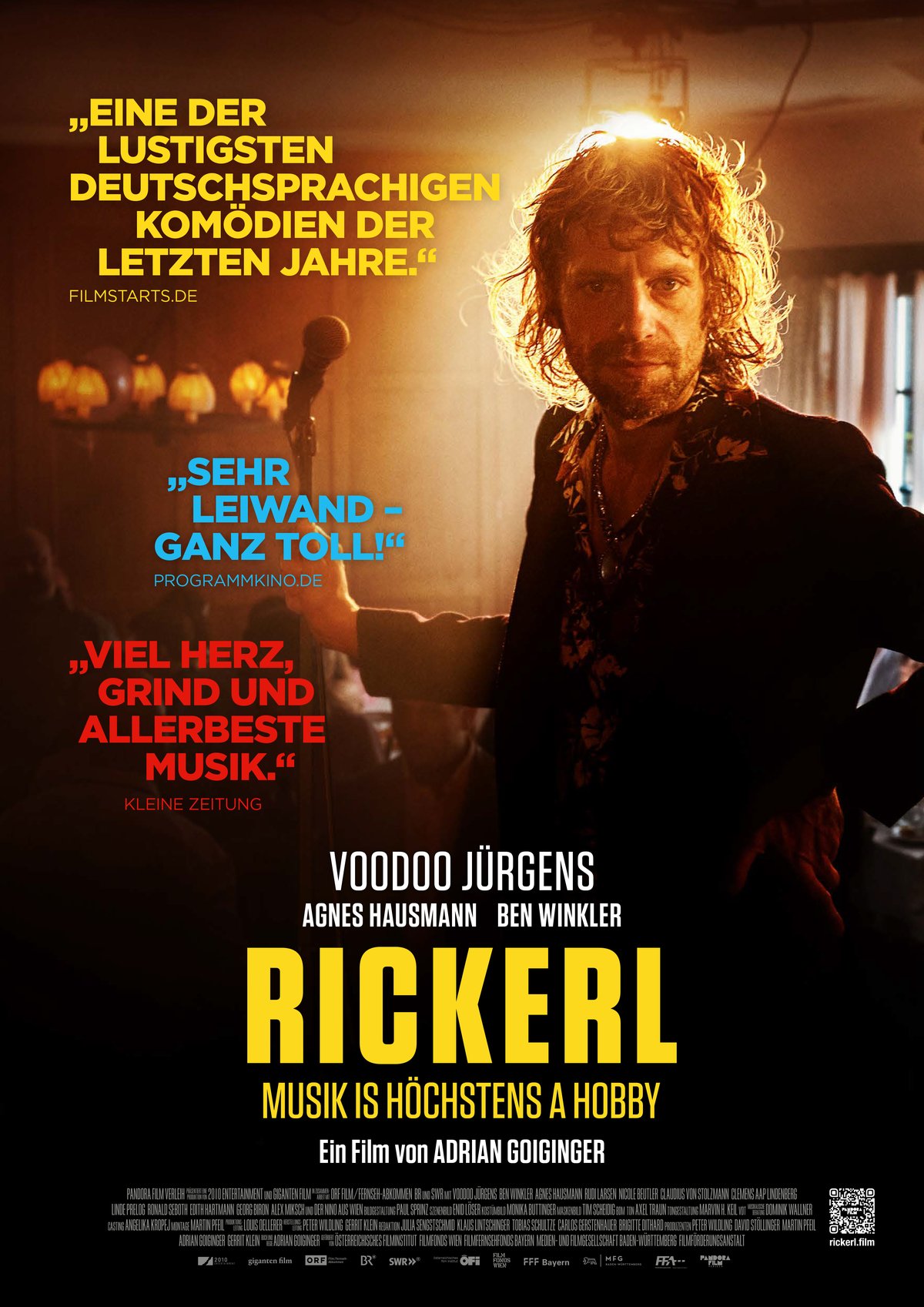 Plakat Rickerl – Musik is höchstens a Hobby